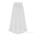 Women Fashion High Waist Pleated Winter Skirt